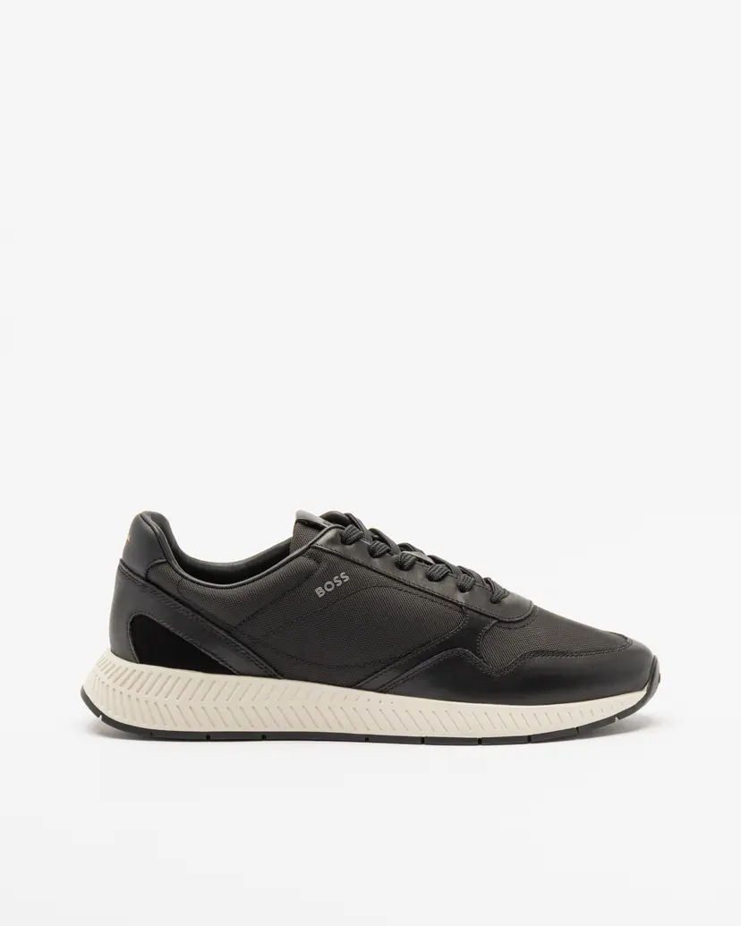 BOSS Boss Titanium Runn Black Sneakers