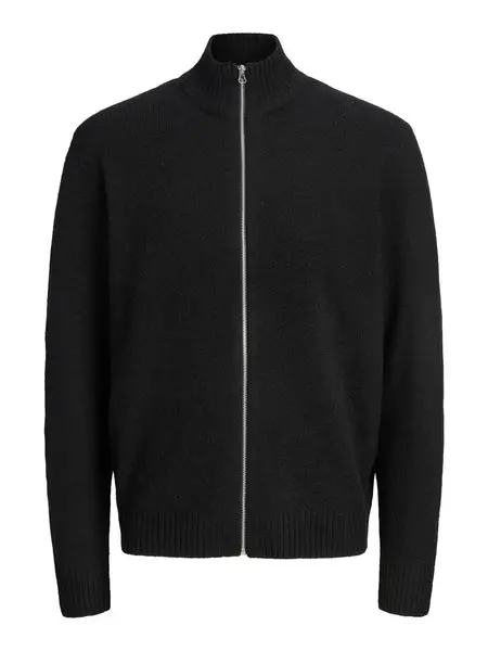 Jack & Jones Jjsoho Ollie Knit High Neck Zip Cardigan