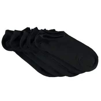 Topeco Topeco Strømper 5P Men Bamboo Sneaker Socks Svart Str 39/42 Herre