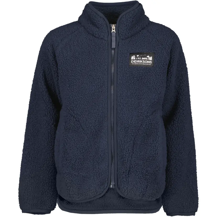 Didriksons Didriksons Gibbs Kids Fullzip 2 Navy