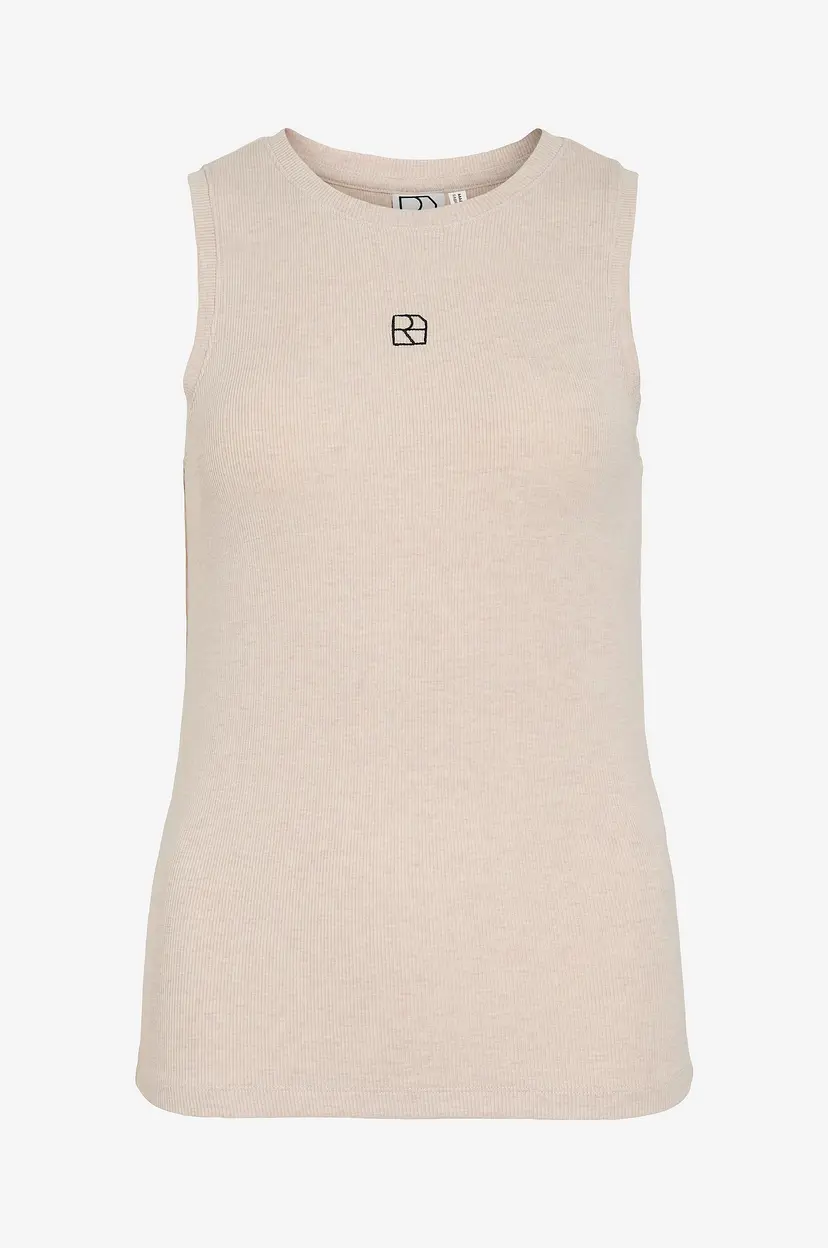 Rouge Edit Singlet rouHelenas Tank - Beige