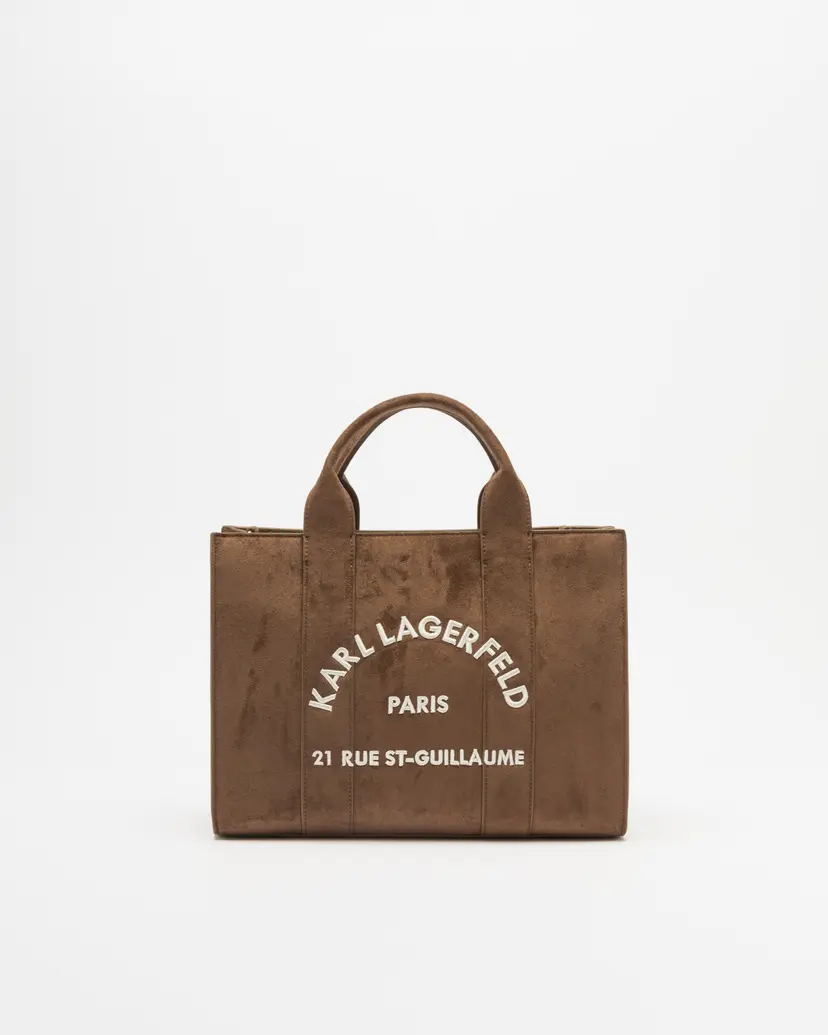 Karl Lagerfeld Karl Lagerfeld K/RSG MD SQUARE TOTE SUEDE Brown Tote bag