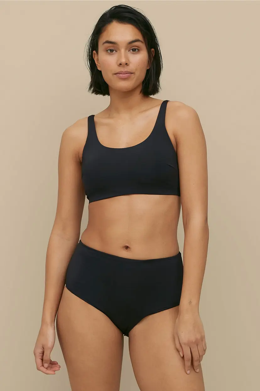 Ellos Collection Tai High Bikini Rosa - Svart