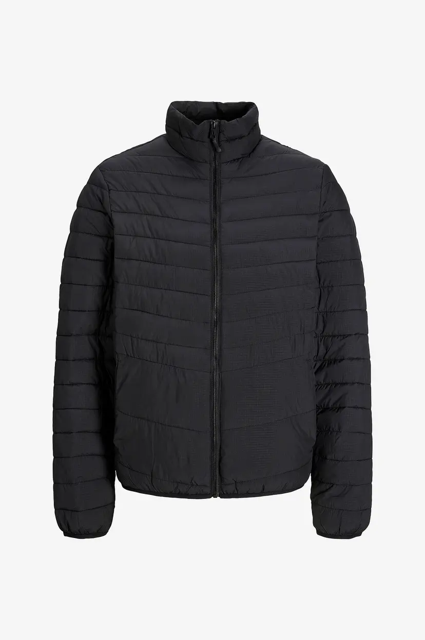 Jack & Jones Plus Jakke jjeState Packable Puffer Collar - Svart