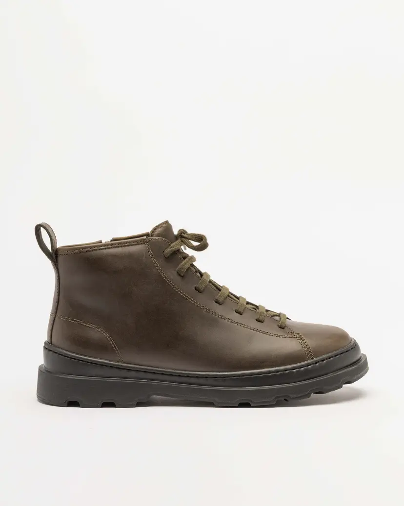 Camper Camper Brutus + Green Ankle Boots