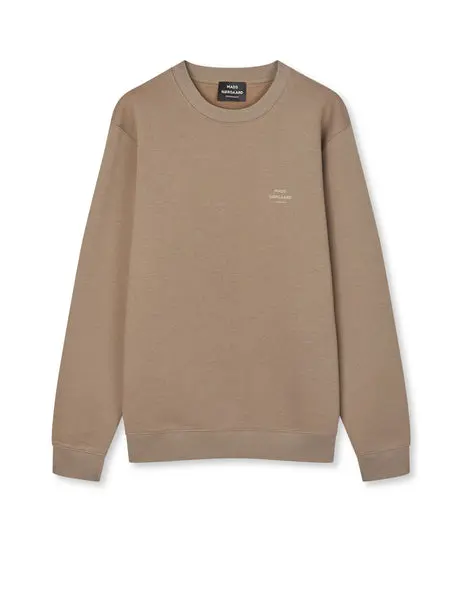 MADS NØRGAARD Standard Crew Logo Sweat
