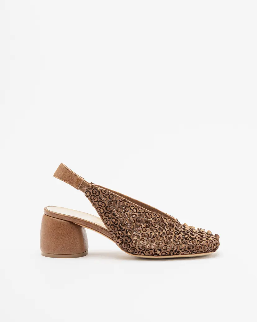 MLO MLO X26E15016 Brown Slingback shoe