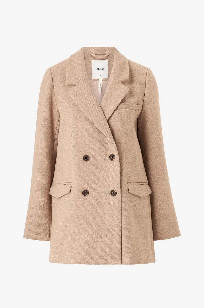 Object Collectors Item Dressjakke objBlaza LE Jacket - Beige