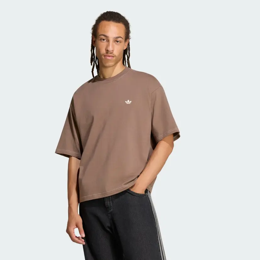 Adidas CONTRAST OVERSIZED T-SKJORTE