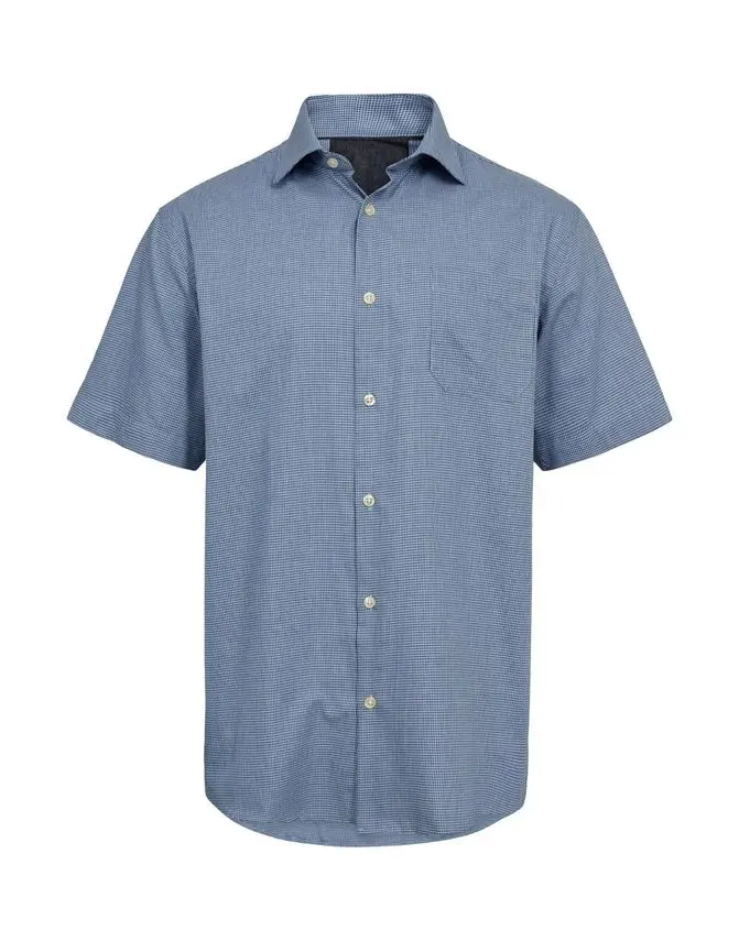 Black Blue Reg. fit s/s shirt