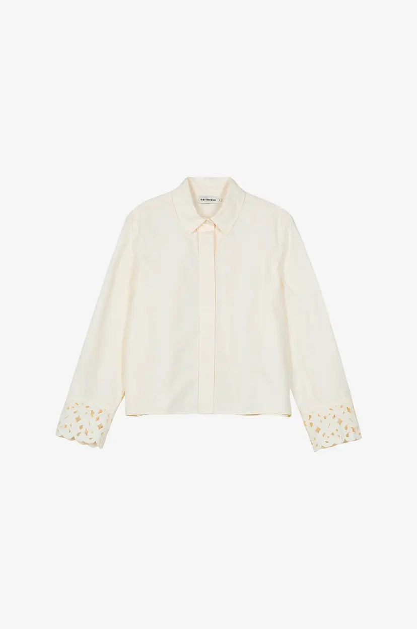 Marimekko Bluse Etevyys Keidas - Beige