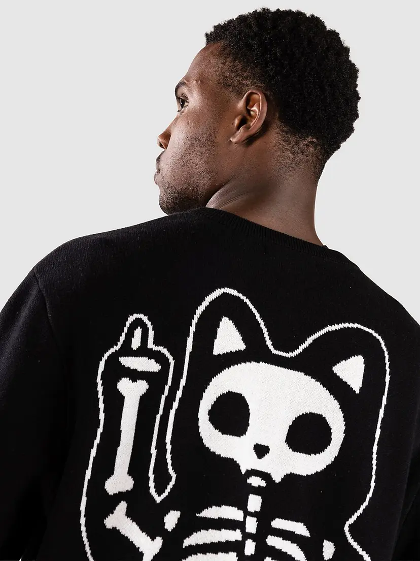 Iriedaily Iriedaily To The Bone Knit Strikket genser svart