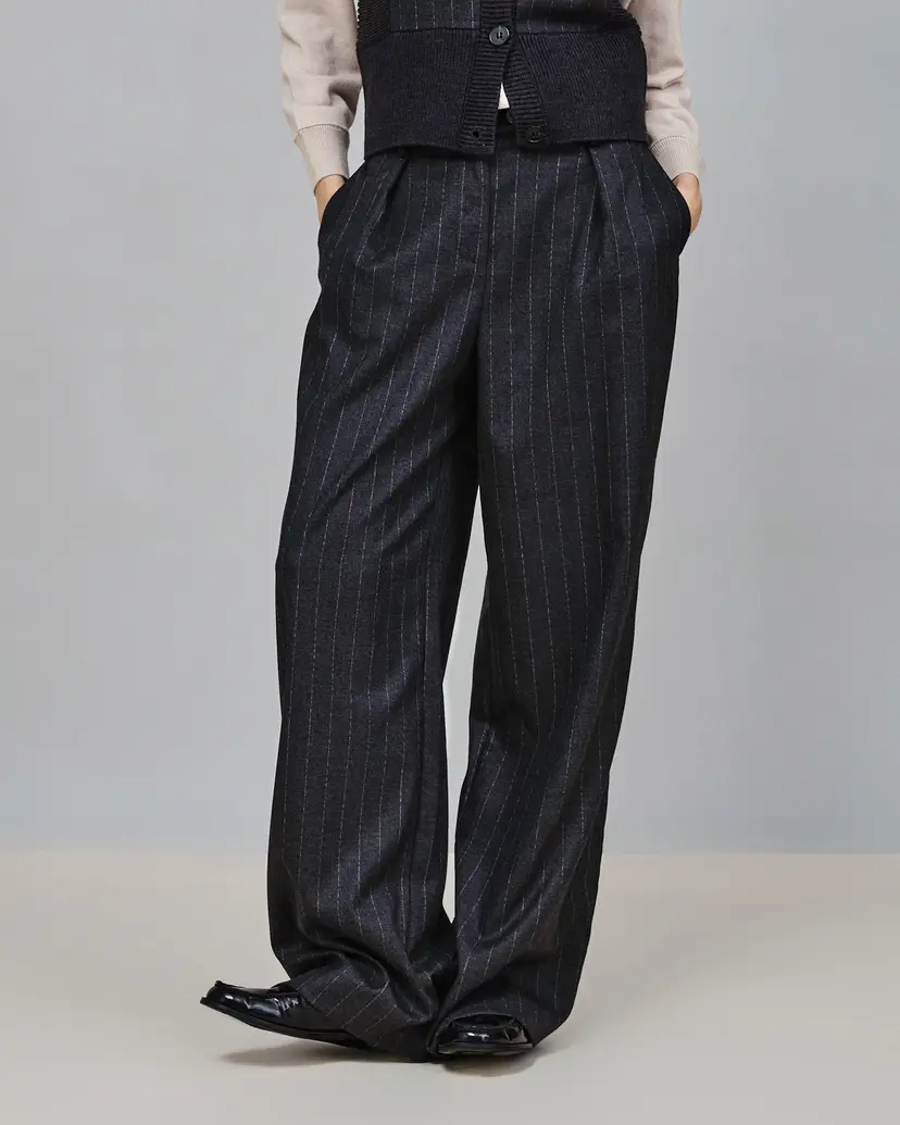 Nenette Nenette EPICOR Gray Palazzo pants