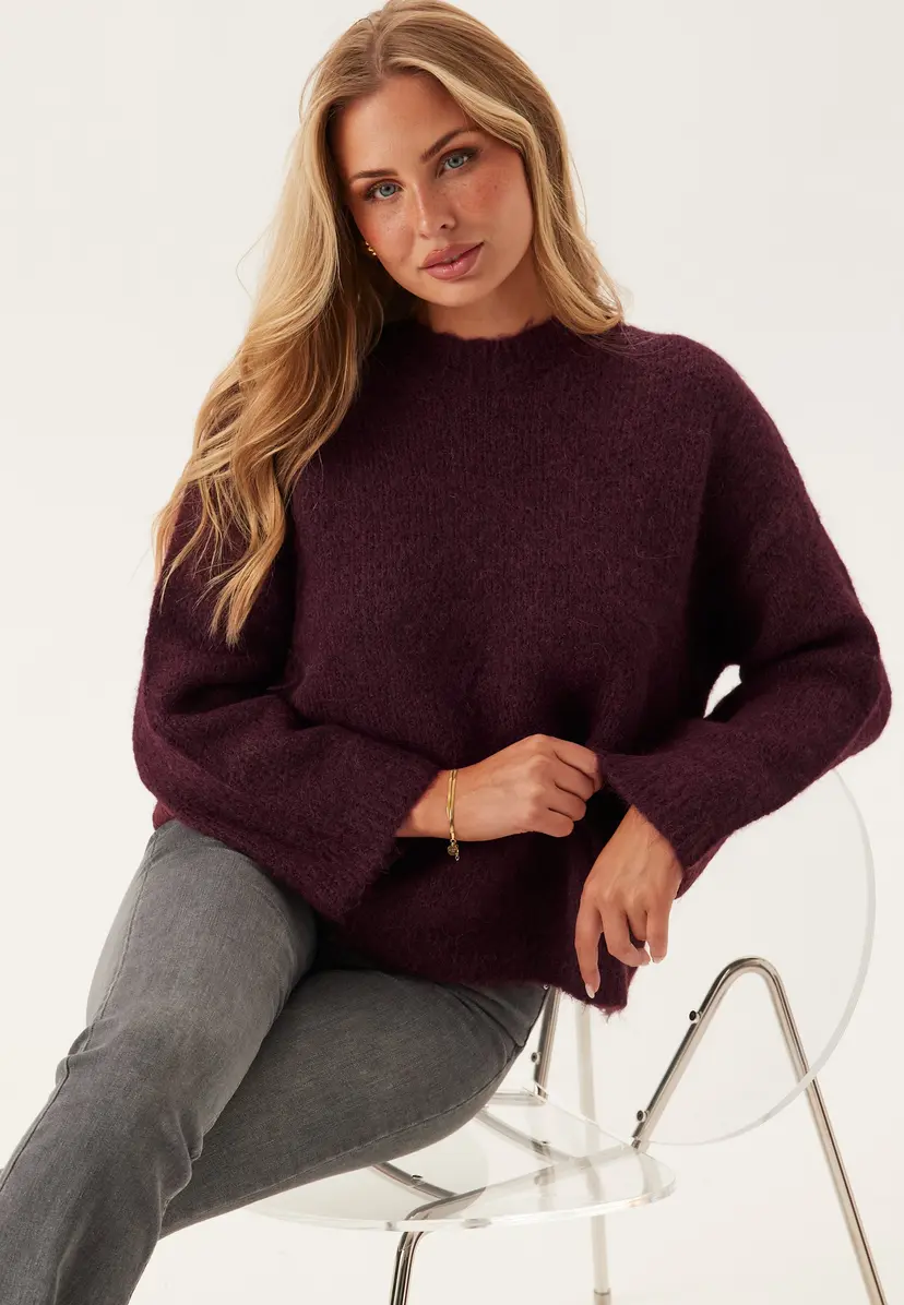 Selected Slfgabriella Ls Knit New O-nec