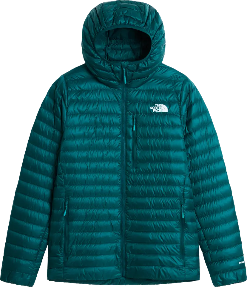 The North Face The North Face Men's Bettaforca Lightweight Down Hooded Jacket Pacific Teal/Restorativ Teal
