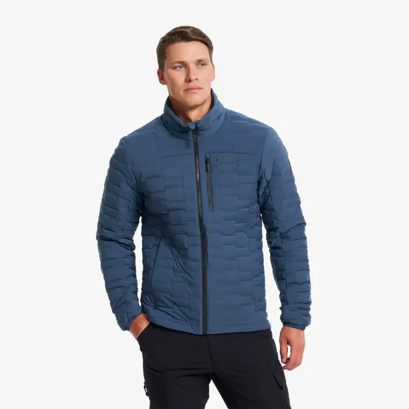 RevolutionRace Flex Stretch Down Jacket Herre Insignia Blue