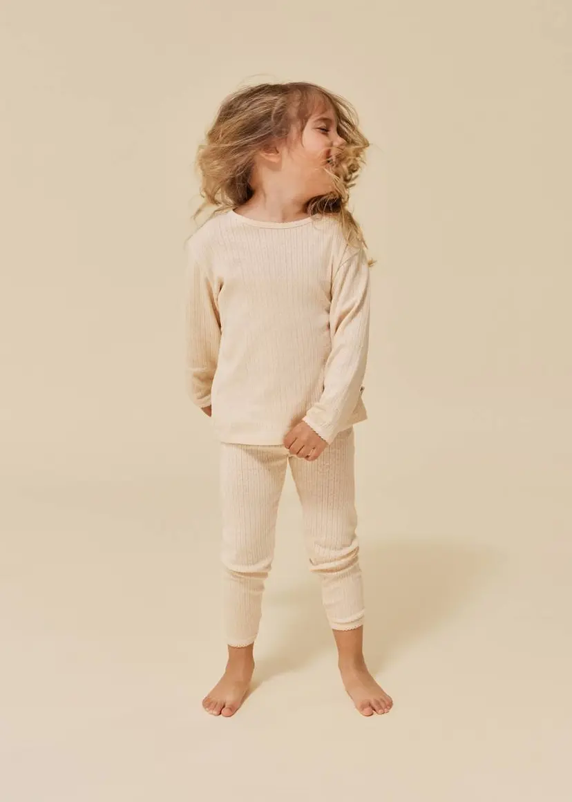 Konges Sløjd Konges Sløjd Minnie Pants Brazilian Sand (74 / 9 mnd)