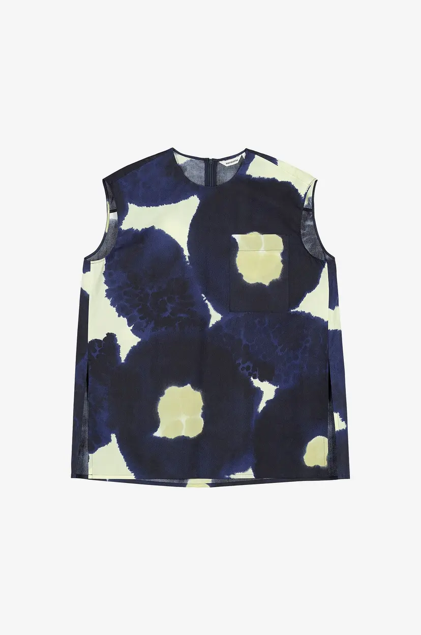 Marimekko Topp Kaksin Kehäkukka - Blå