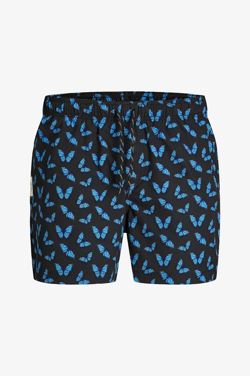 Jack & Jones Badebukse jpstMaui jjSwim Novelty Aop Akm - Svart