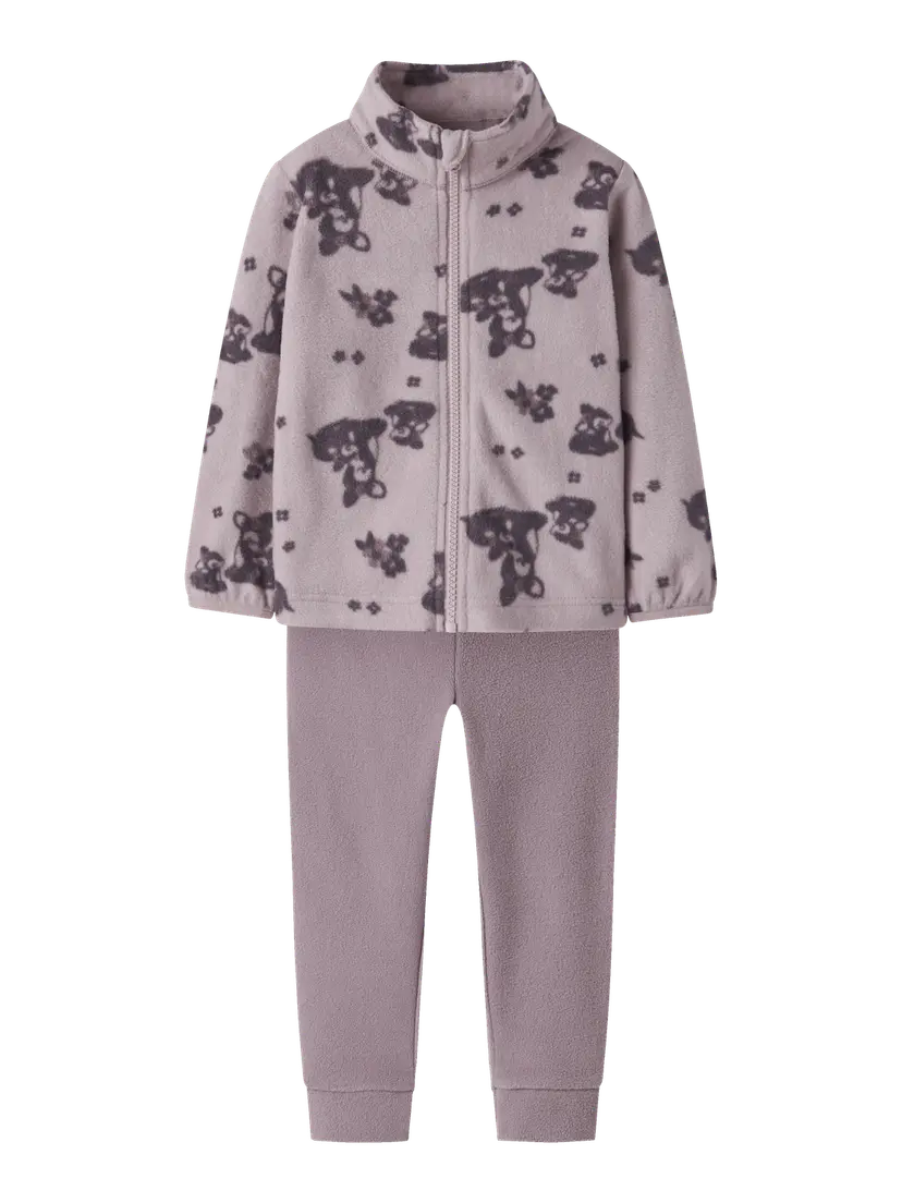 NAME IT Name It - Fleece Sett Spektra Violet Ice