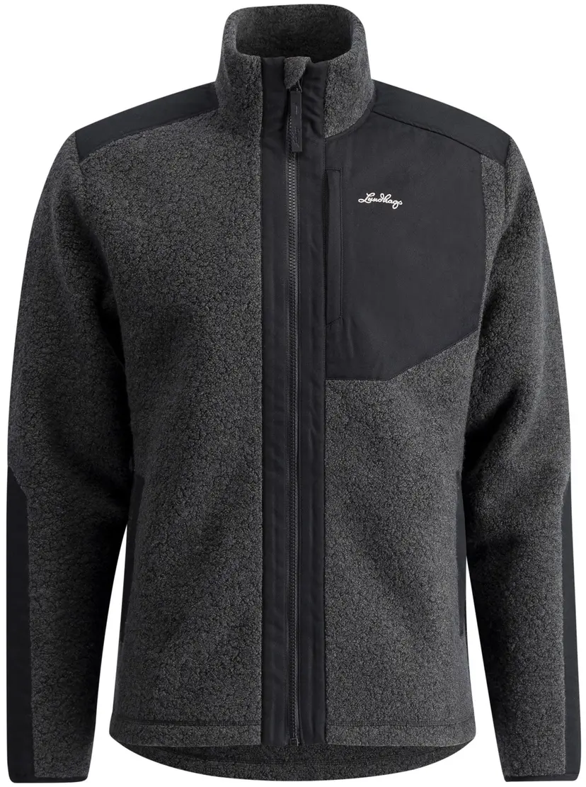 Lundhags Lundhags Saruk Wool Pile Mid Full Zip M Charcoal