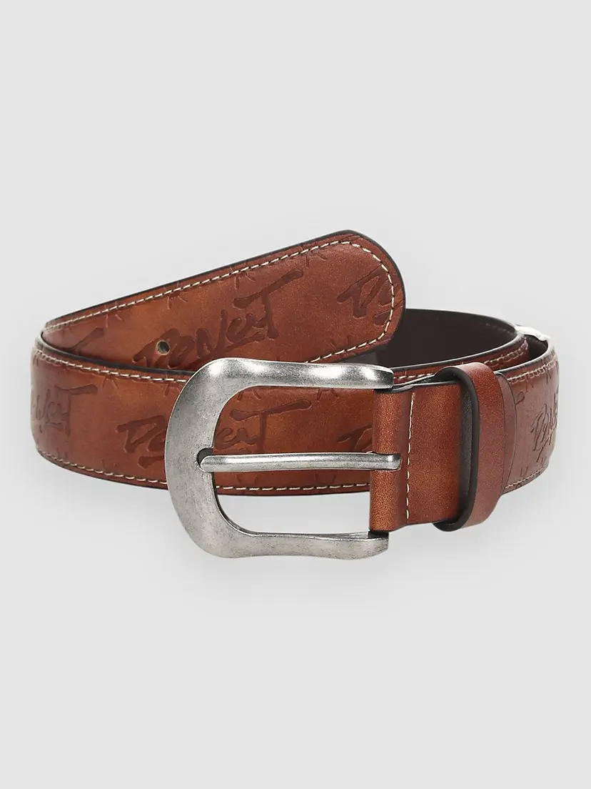 Donut Donut Faux Leather Belte brun