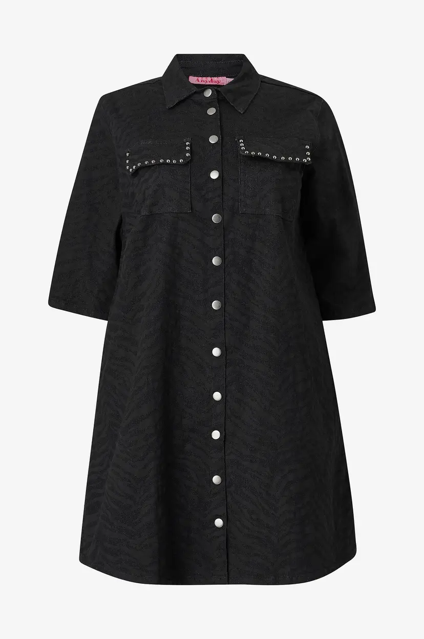 Anyday Kjole Any-yara 306 - Dress - Svart