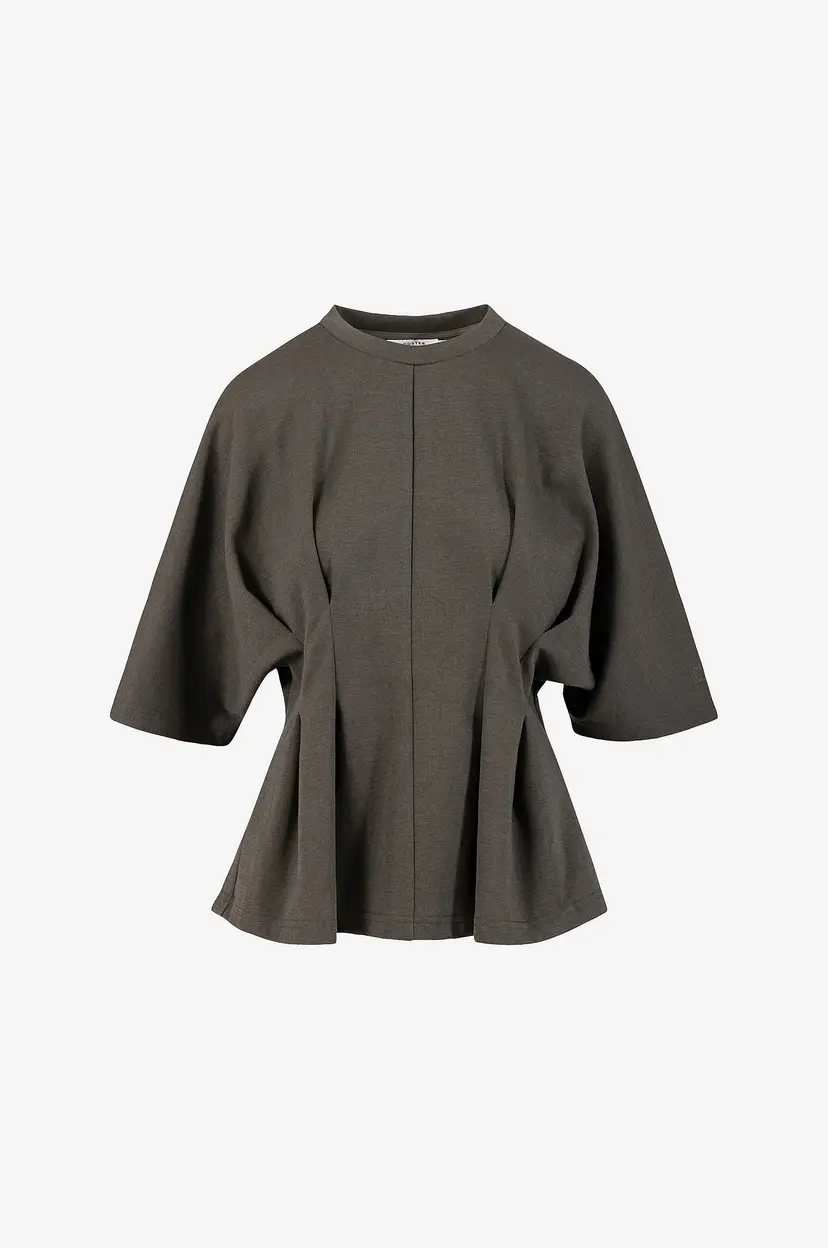 Coster Copenhagen Bluse Jersey blouse - Grønn
