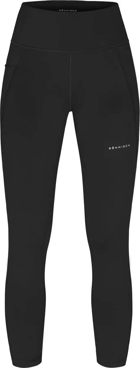Röhnisch Röhnisch Women's Flattering High Waist 7/8 Tights Black