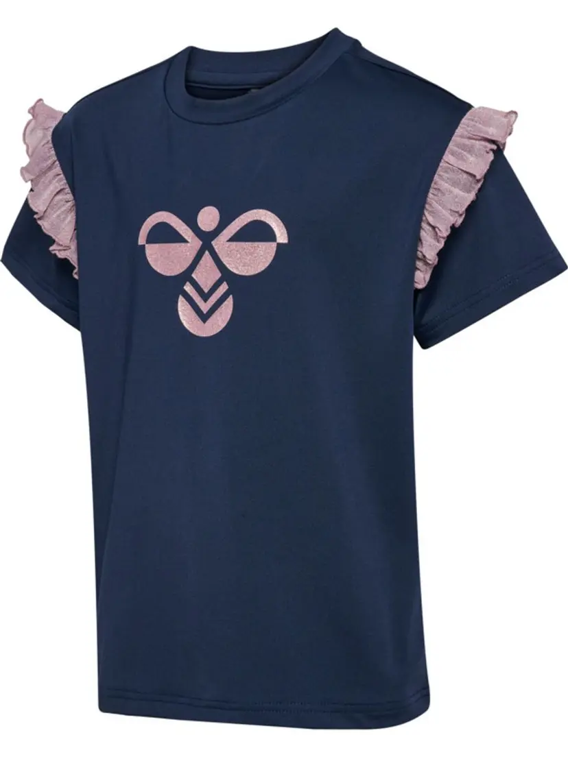 Hummel Hummel Mix T-Skjorte Glitter Mørk Blå (146/152)