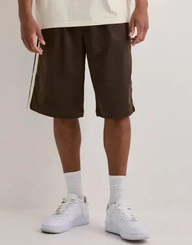 Woodbird Woodbird Wbchang Track Shorts Joggeshorts Brun