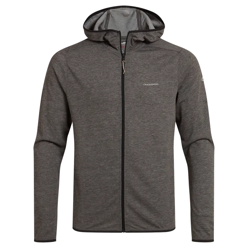 Craghoppers Craghoppers Men's Nosilife Deft Hooded Jacket Black Pepper Marl