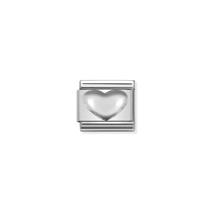 Nomination Heart Silver