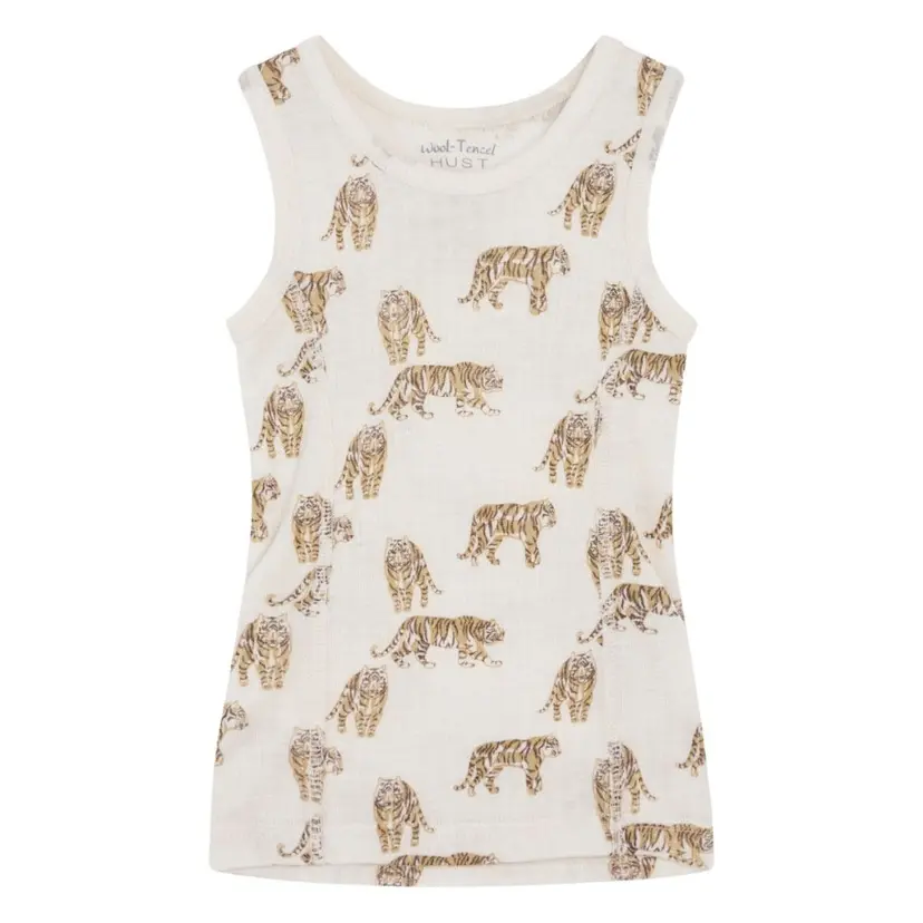 Hust and Claire Hust And Claire - Singlet Ull og Lyocell Fecel French Oak