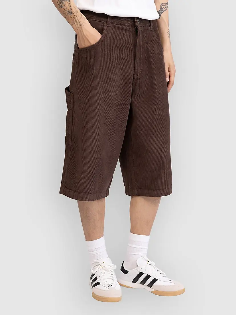 Redefined Rebel Redefined Rebel RRLuis Baggy Fit Shorts blå