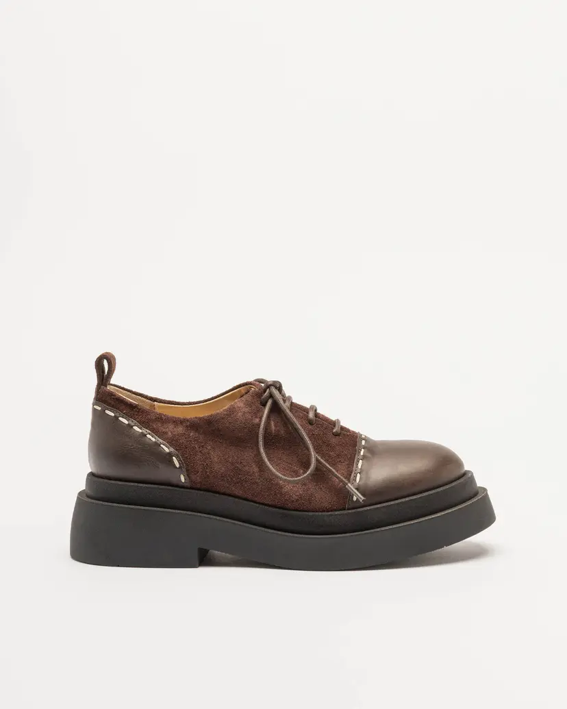 MLO MLO X26I10812 Brown Platform shoes