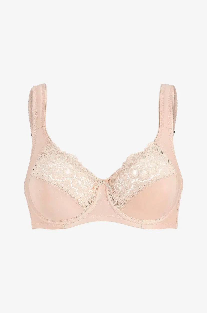 Swegmark Bh med bøyler Cotton Bloom - Beige