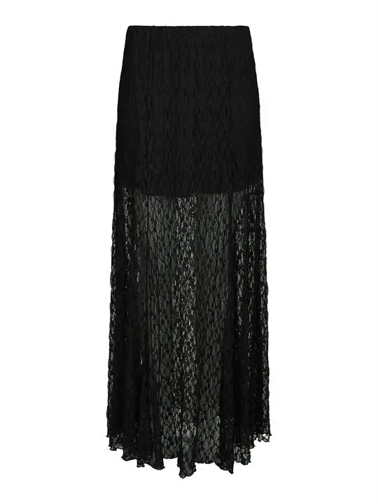 Neo Noir Neo Noir - Mariya Lace Skirt - Black