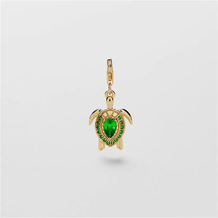 Safira Turtle Charm