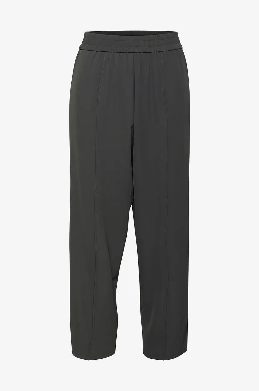Kaffe Bukser kaSigna Cropped Pants - Grå