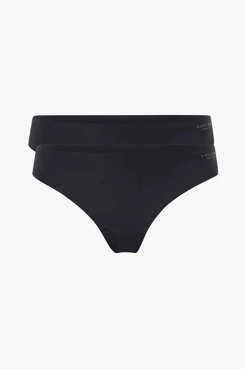 Björn Borg Stringtruser Performance Thong 2-pakning - Svart