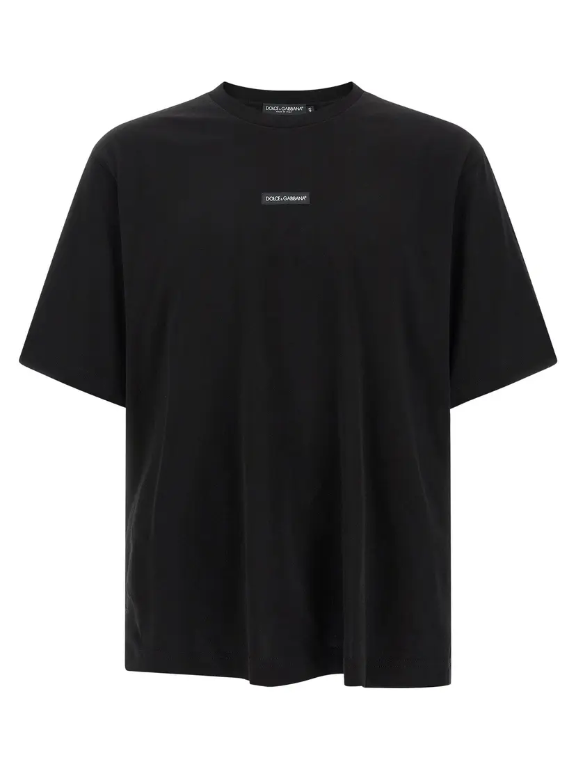 Dolce & Gabbana Dolce & Gabbana T-skjorter – Svart