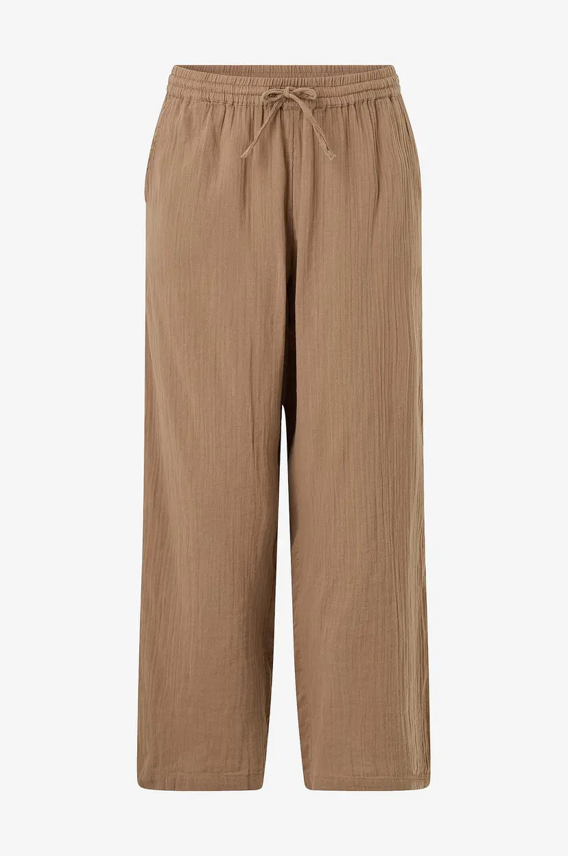 Zizzi Bukser vvIvu Long Wide Pant - Brun
