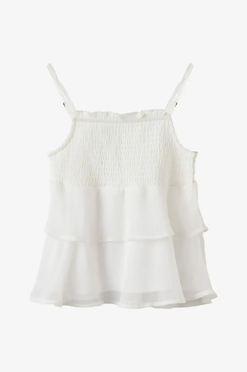 NAME IT Topp nkfFedolina Strap Top - Hvit