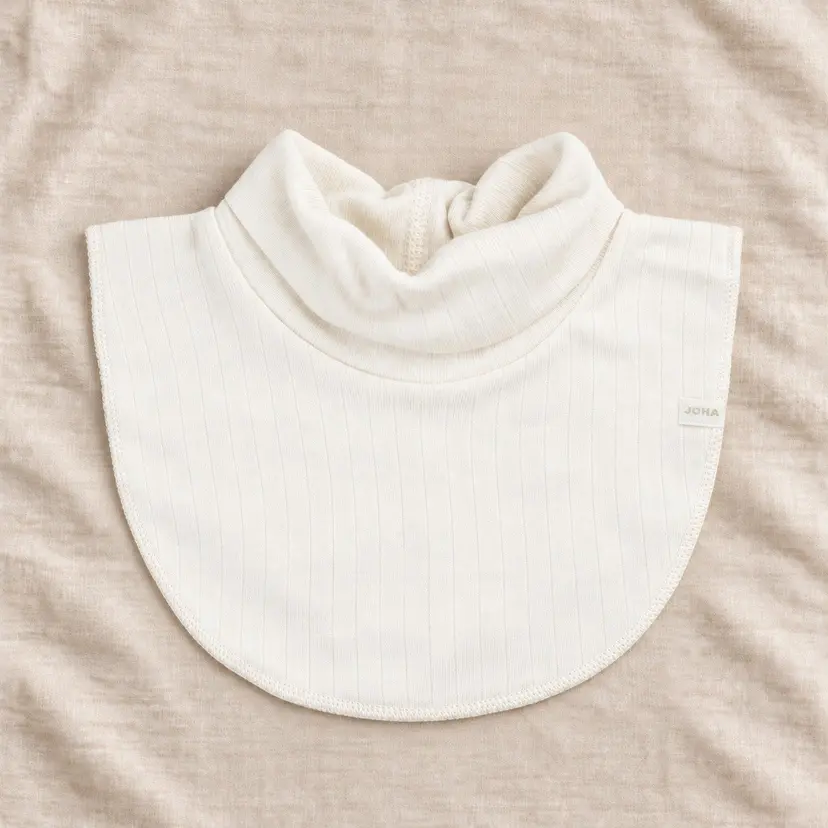 Joha Tynn hals i merinoull "Wool basic" Off-whi