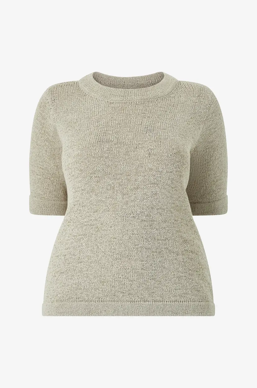 KAFFE Curve Topp kcEvita Pullover - Grå