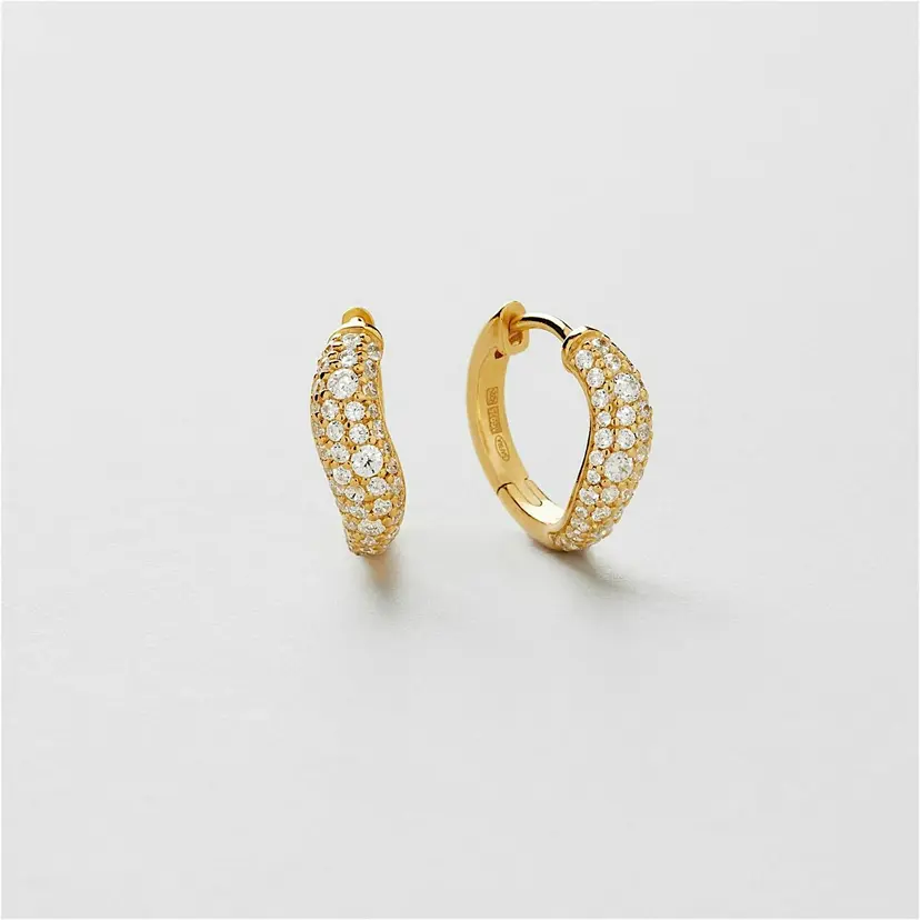 Safira Sanna Bling Hoops