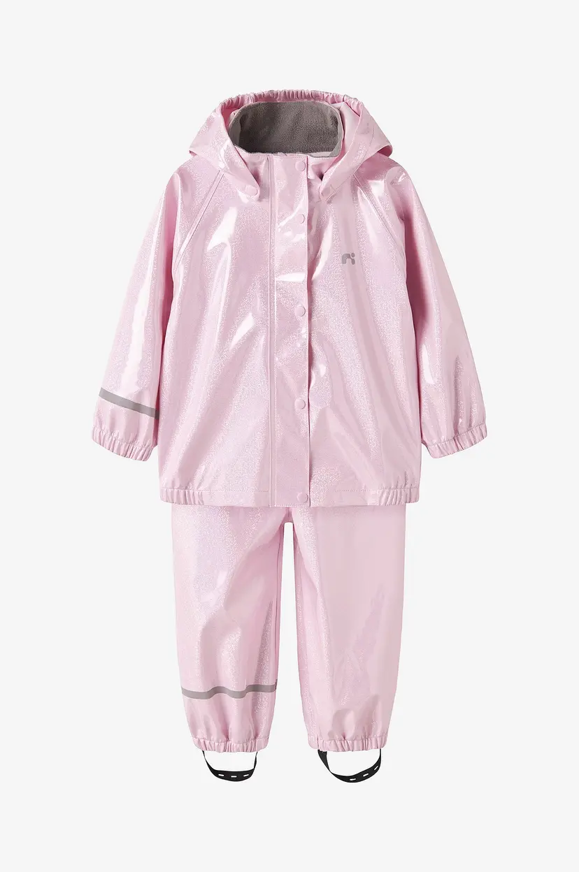 NAME IT Regnsett nmfDry10 Rain Set Glitter FO - Rosa