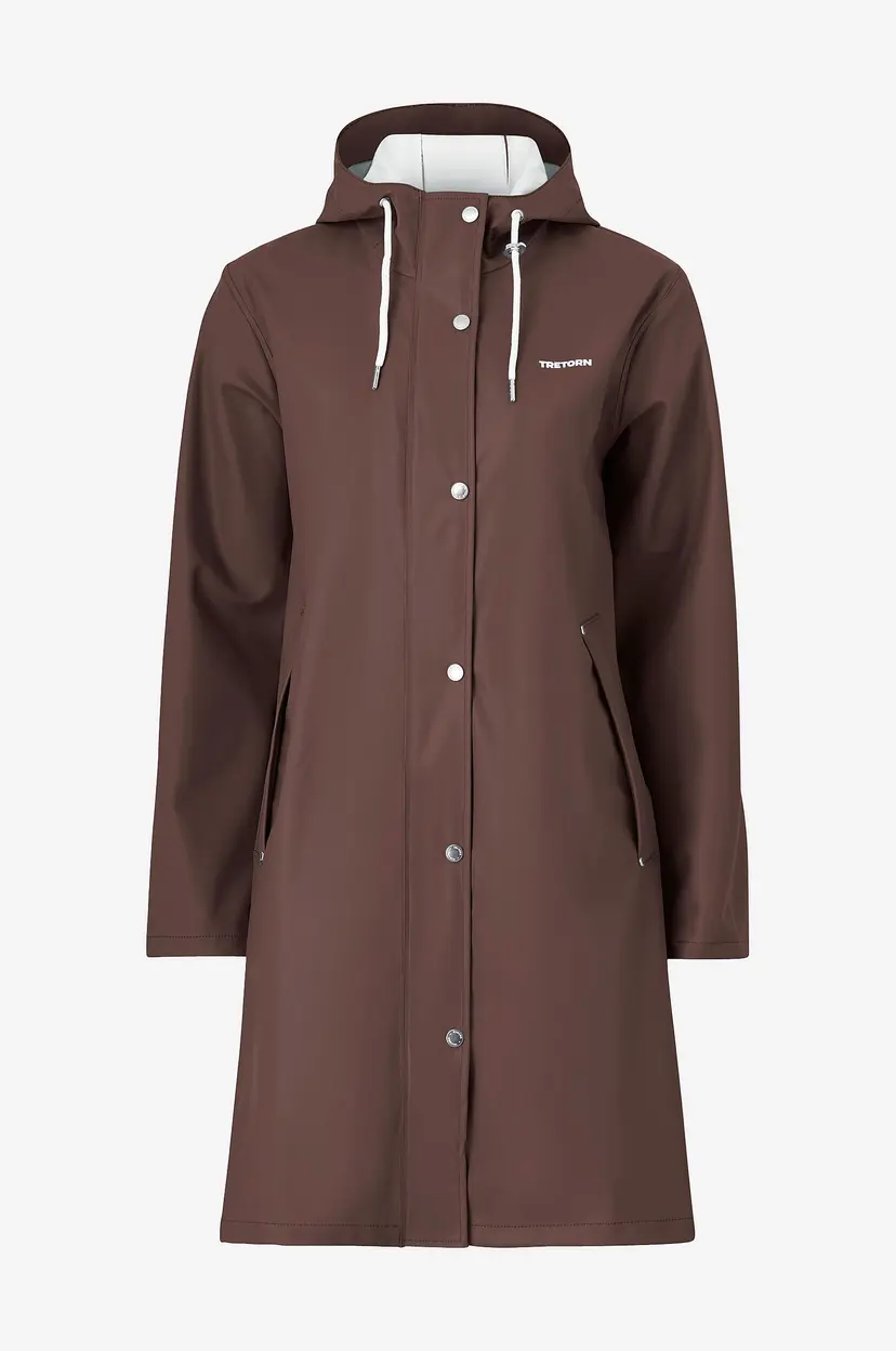 Tretorn Regnfrakk Wings A-shape Rain Coat - Brun