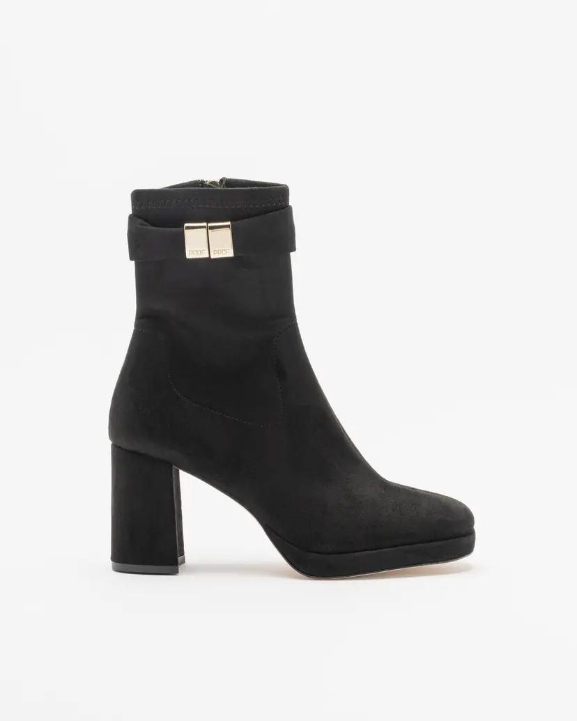PROF PROF PFI06 Black Ankle Boots